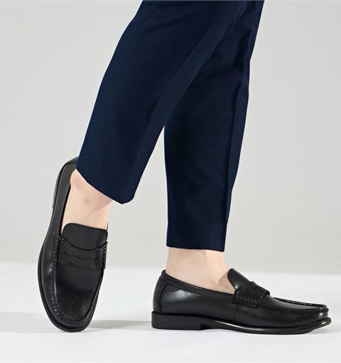 Giày Mọi Nam 6703 - Giày Slip-On Nam Công Sở Lịch Lãm, Họa Tiết Da Miếng Thời Trang Sáng Bóng, Sang Trọng.