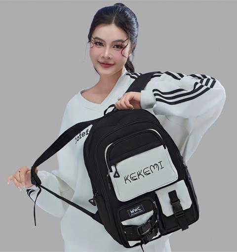 BALO MWC 1209 - Balo Unisex Thời Trang Chống Sốc, Chống Nước, Nhiều Ngăn Siêu Tiện Lợi Dùng Đựng Laptop, Mang Đi Học, Đi Chơi.