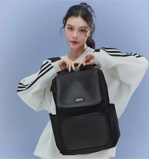 BALO MWC 1229 - Balo Unisex Thời Trang Chống Sốc, Chống Nước, Nhiều Ngăn Siêu Tiện Lợi Dùng Đựng Laptop, Mang Đi Học, Đi Chơi