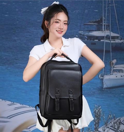 BALO MWC 1307 - Balo Da Bò Thời Trang Hàn Quốc Đi Học, Đi Làm, Du Lịch Cool Ngầu Và Cá Tính.
