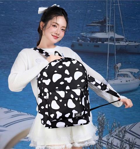 BALO MWC 1301 - Balo Hoa Đốm Minimalist Thời Trang, Tiện Lợi Đi Học, Đi Chơi, Đi Làm Mang Phong Cách Hàn.