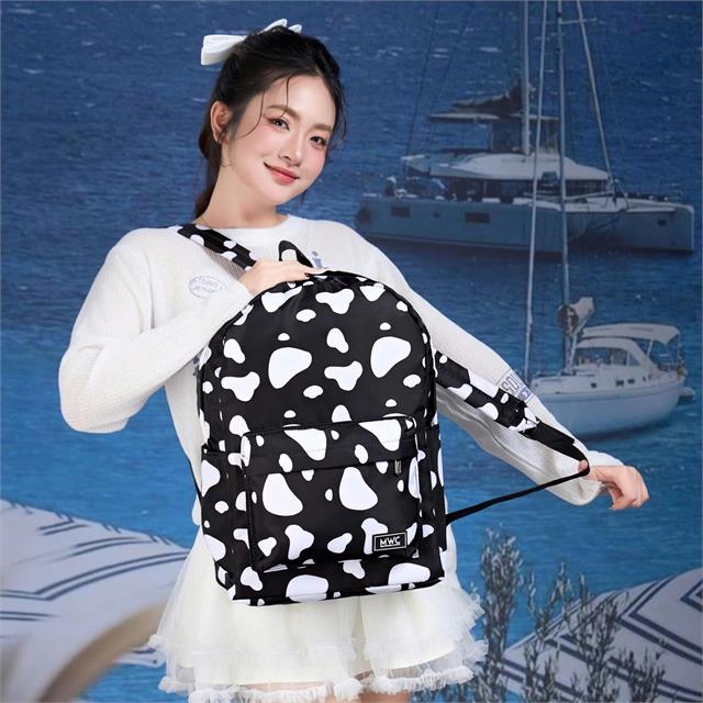 BALO MWC 1301 - Balo Hoa Đốm Minimalist Thời Trang, Tiện Lợi Đi Học, Đi Chơi, Đi Làm Mang Phong Cách Hàn.