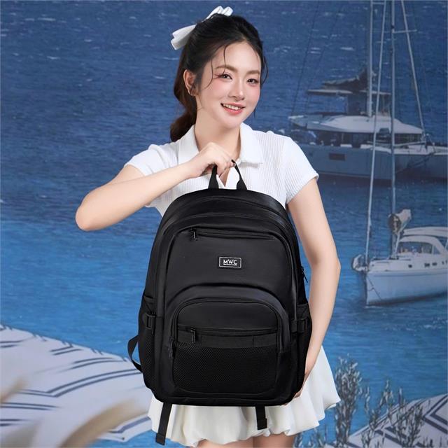 BALO MWC 1304 - Balo Vải Canvas Phối Lưới Thể Thao Cao Cấp, Thời Trang, Đi Học, Đi Làm Chuẩn Mọi Ooutfit.