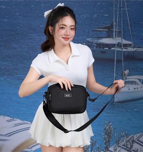 Balô Túi Đeo Chéo MWC 0855 - Túi Đeo Chéo Unisex Hình Chữ Nhật, Bo Tròn, Mềm Mại, Thời Trang.