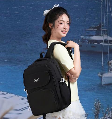 BALO MWC 1308 - Balo Thời Trang Hàn Quốc Siêu Nhẹ Tiện Lợi Đi Học, Đi Làm, Đi Du Lịch Gọn Gàng, Năng Động.