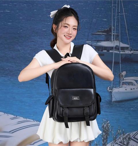 BALO MWC 1287 - Balo Da Unisex Thanh Lịch Đi Học, Đi Làm, Đi Du Lịch Siêu Tiện Dụng, Nâng Tầm Phong Cách.