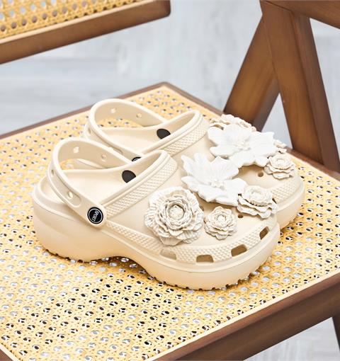 Dép Nữ MWC 8609 - Dép Sandal Clog Nữ Phối Nhiều Hoa 3D Lớn Nhỏ Cực Kỳ Nổi Bật, Nữ Tính, Ngọt Ngào.