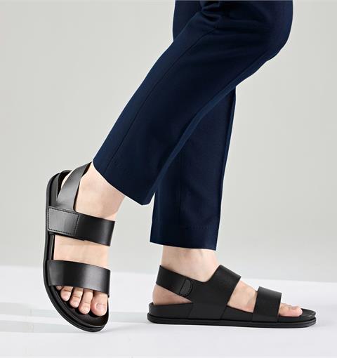 Giày Sandal Nam MWC 7108 - Sandal Da PU Nam Quai Ngang Đế Êm, Dễ Phối Đồ, Chuẩn Phong Cách Trẻ Trung, Năng Động.