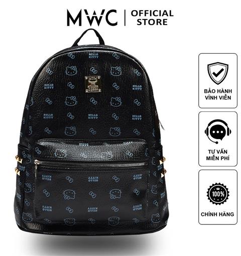  BALO MWC 1314 - Balo Họa Tiết Hello Kitty Nữ Tính, Phong Cách Hàn, Nhật Cho Học sinh, Sinh Viên Dễ Thương, Năng Động.