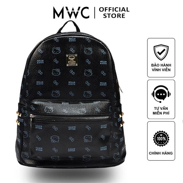  BALO MWC 1314 - Balo Họa Tiết Hello Kitty Nữ Tính, Phong Cách Hàn, Nhật Cho Học sinh, Sinh Viên Dễ Thương, Năng Động.