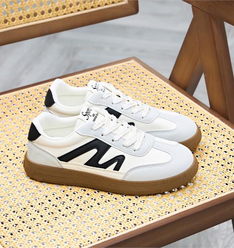 Giày Thể Thao Nữ MWC A292 - Giày Thể Thao Sneaker Basic Nữ Cổ Thấp, Mũi Bo Tròn Nhẹ Nhàng, Thời Trang.