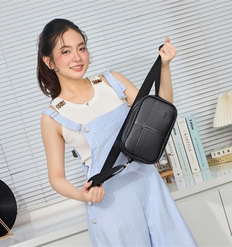 Balô Túi Đeo Chéo MWC 0862- Túi Đeo Chéo Unisex Da PU Cao Cấp, Hiện Đại, Nhỏ Gọn Nhưng Cực Phong Cách.