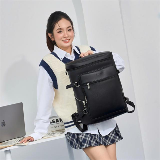 BALO MWC 1315 - Balo Da PU Unisex Trẻ Trung, Sinh Viên, Công Sở, Thời Trang Đường Phố Đơn Giản Nhưng Đầy Phong Cách.