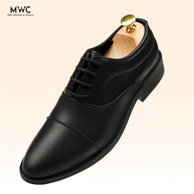 Giày Mọi Nam 6717 - Giày Oxford Mũi Bo Tròn Buộc Dây Giả Với Các Đường May Tinh Tế, Công Sở Lịch Lãm, sang Trọng.