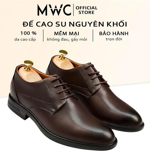 Giày Mọi Nam 6720 - Giày Tây Nam Buộc Dây Thanh Lịch, Form Dáng Lịch Lãm, Đế Chắc Chắn, Lựa Chọn Hoàn Hảo Cho Phái Mạnh.