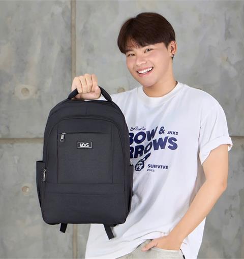 BALO MWC 1217 - Balo Unisex Thời Trang Chống Sốc, Chống Nước, Nhiều Ngăn Siêu Tiện Lợi Dùng Đựng Laptop, Mang Đi Học, Đi Chơi.