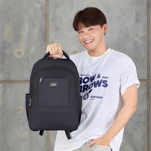 BALO MWC 1217 - Balo Unisex Thời Trang Chống Sốc, Chống Nước, Nhiều Ngăn Siêu Tiện Lợi Dùng Đựng Laptop, Mang Đi Học, Đi Chơi.
