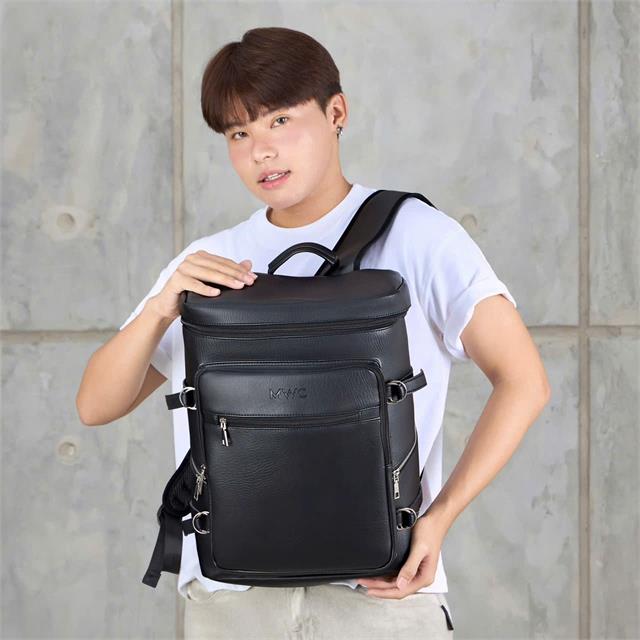 BALO MWC 1315 - Balo Da PU Unisex Trẻ Trung, Sinh Viên, Công Sở, Thời Trang Đường Phố Đơn Giản Nhưng Đầy Phong Cách.