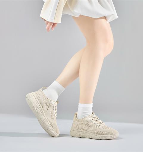 Giày Thể Thao Nữ MWC A291 - Giày Thể Thao Sneaker Nữ Cổ Thấp Hoạ Tiết Lưới Nhỏ Thoáng Khí, Êm Nhẹ, Thời Trang.