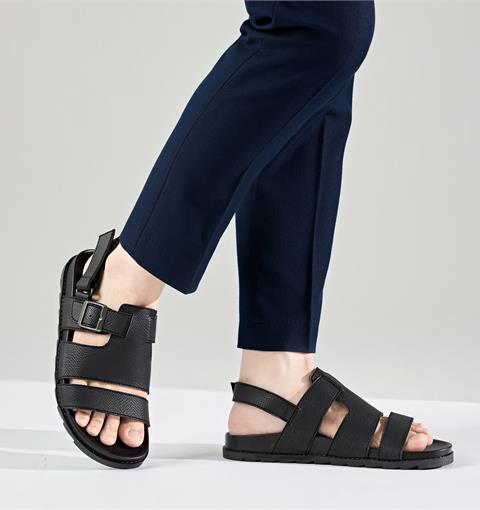 Sandal Nam MWC 7111 - Sandal Nam Da Vân Cao Cấp Nam Tính, Quai Khoá Dán Tiện Lợi, Thanh Lịch, Trẻ Trung, Năng Động.