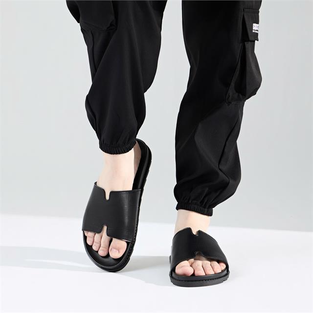 Dép Nam MWC 9216 - Dép Unisex Nam Da Vân Giả Da Cá Sấu Sang Trọng, Nam Tính, Khẳng Định Đẳng Cấp Riêng.