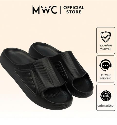 Dép Nam MWC 9205 - Dép Nam Quai Liền Khối Bản Rộng Siêu Êm Nhẹ, Thoải Mái, Năng Động.