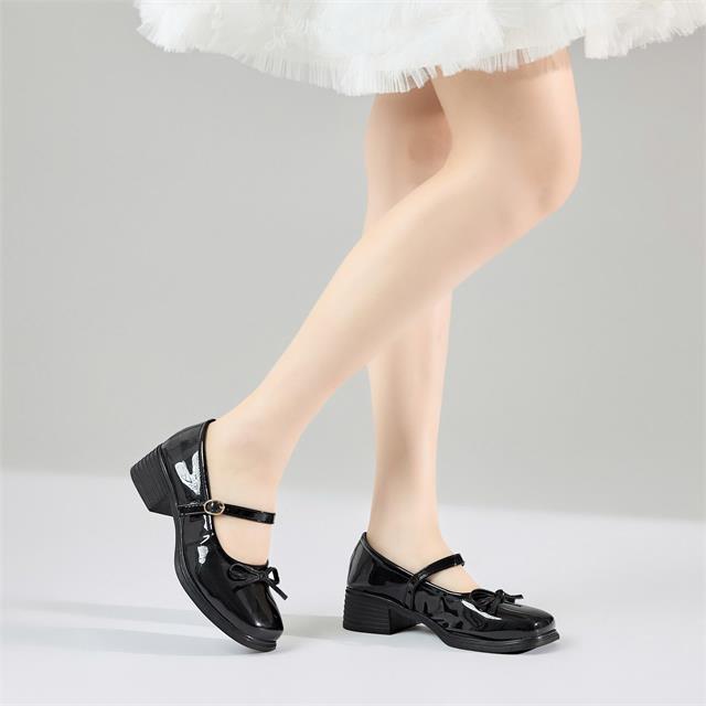 Giày Cao Gót MWC G268 - Giày Búp Bê Gót Êm, Nơ Xinh Phối Quai Mảnh Sang Chảnh Đi Làm, Đi Chơi, Hẹn Hò Đầy Ấn Tượng.