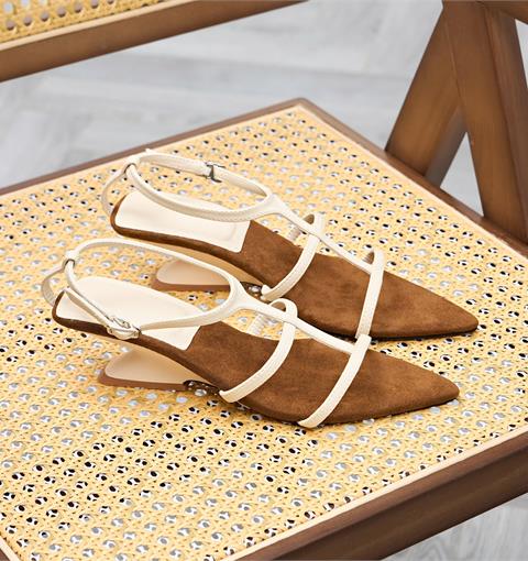 Giày Cao Gót MWC G276 - Sandal Gót Cao 5P, Quai Mảnh, Hở Mũi Kiểu Mũi Nhọn Thanh Lịch, Nhẹ Nhàng, Nữ Tính, Tinh Khôi.