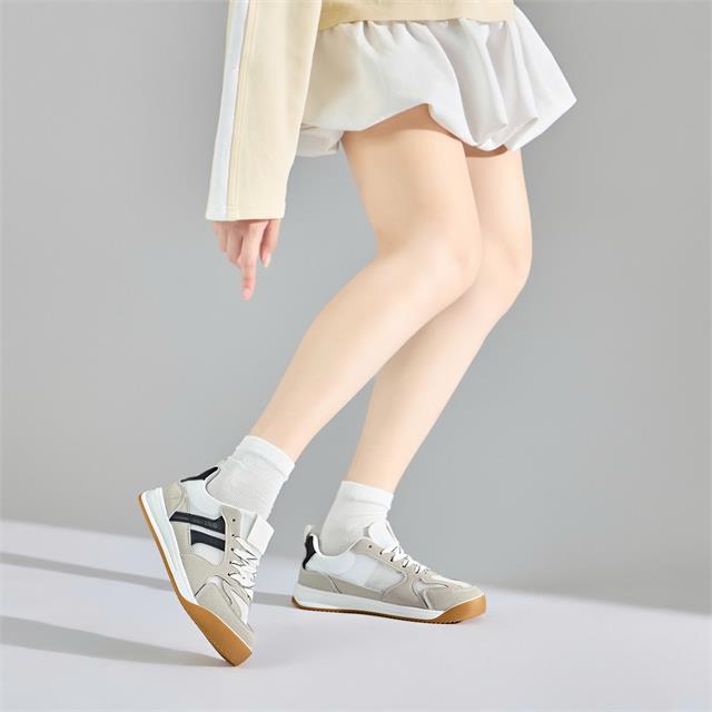 Giày Thể Thao Nữ MWC A316 - Giày Sneaker Nữ Da PU Phối Vải Lưới Mềm Mịn, Nhẹ Nhàng, Nữ Tính, Trẻ Trung, Năng Động.