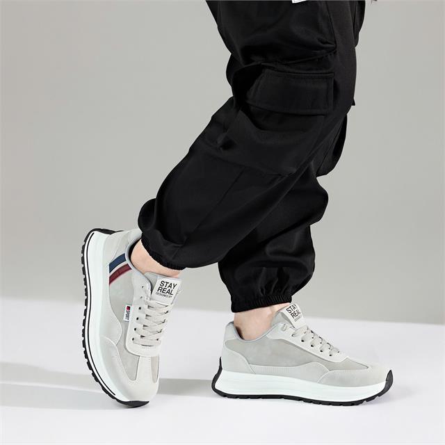 Giày Thể Thao Nam MWC 5844 - Giày Sneaker Nam Cổ Thấp, Mũi Bo Tròn Phối Hoạ Tiết Logo SPORT Nam Tính, Mạnh Mẽ, Thời Trang.