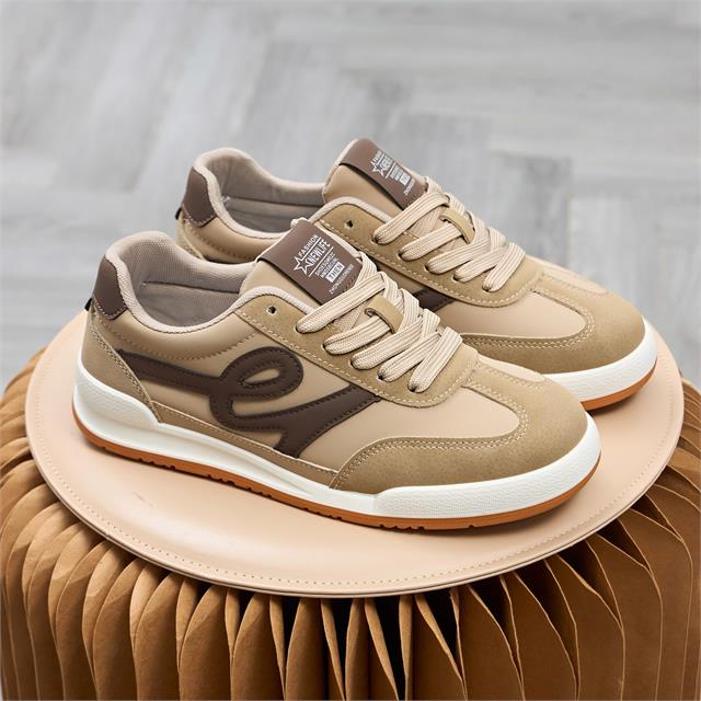 Giày Thể Thao Nam MWC 5841 - Giày Sneaker Nâu Trendy Nam, Cá Tính, Êm Chân, Bền Dáng, Chuẩn Men Cho Các Chàng Hiện Đại.