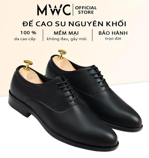Giày Tây Nam MWC 6738 - Giày Mọi Nam Cao Cấp, Giày Da Slip On Công Sở Lịch Lãm, Thời Trang.