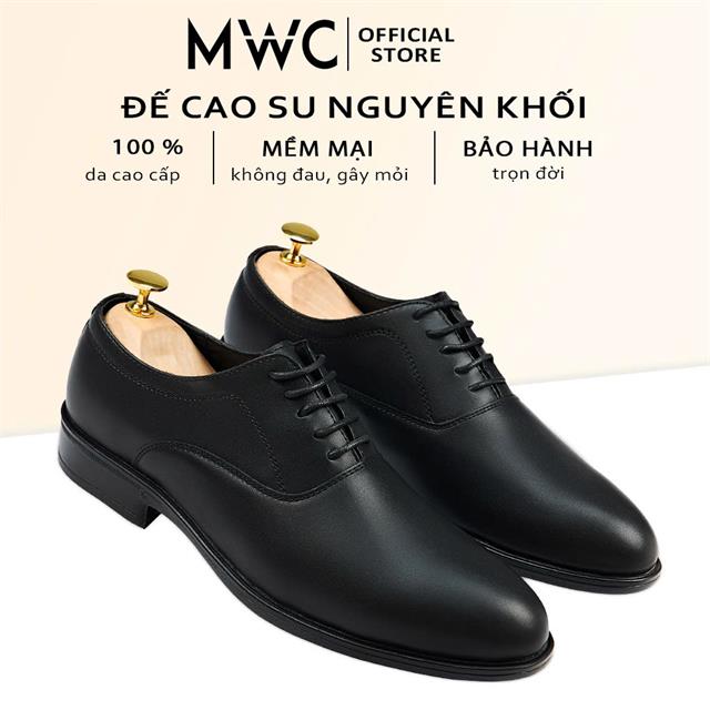 Giày Tây Nam MWC 6738 - Giày Mọi Nam Cao Cấp, Giày Da Slip On Công Sở Lịch Lãm, Thời Trang.