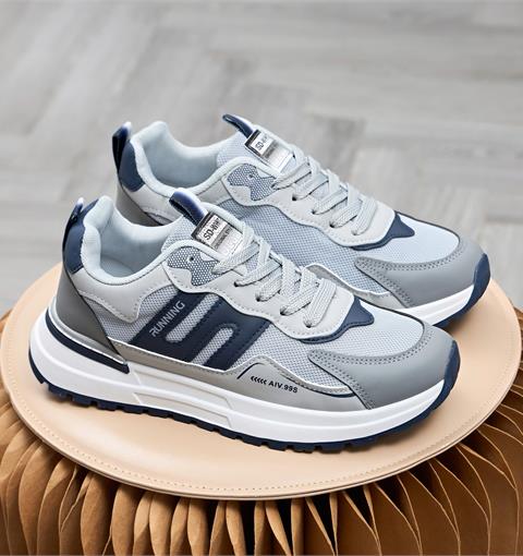 Giày Thể Thao Nam MWC 5858 - Giày Sneaker Nam Cổ Thấp, Da Phối Lưới Cao Cấp, Đi Học, Chạy Bộ, Đi Chơi, Bền Đẹp, Thời Trang.