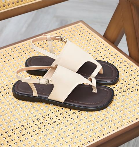Giày Sandal Nữ MWC E198 - Sandal Nữ Quai Bản Phối Xỏ Ngón, Đi Học, Đi Làm, Đi Chơi, Dạo Phố Thanh Lịch, Nữ Tính, Thời Trang.