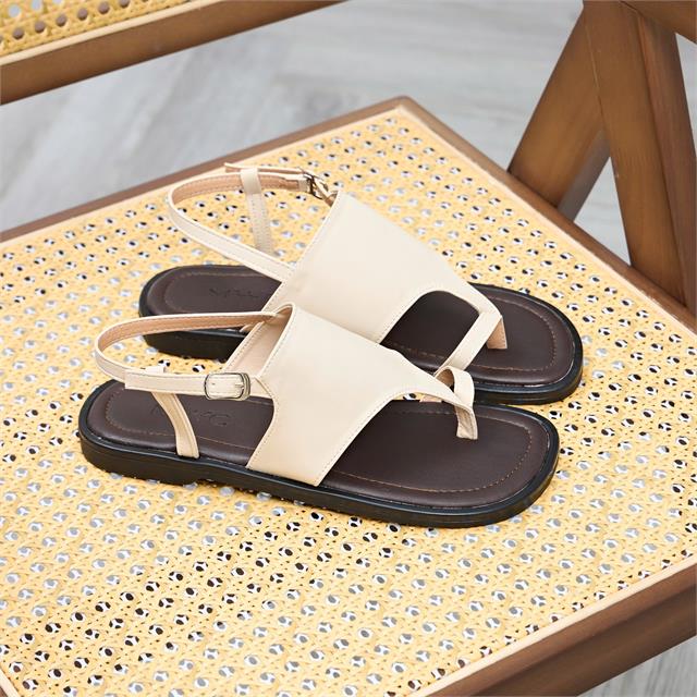 Giày Sandal Nữ MWC E198 - Sandal Nữ Quai Bản Phối Xỏ Ngón, Đi Học, Đi Làm, Đi Chơi, Dạo Phố Thanh Lịch, Nữ Tính, Thời Trang.