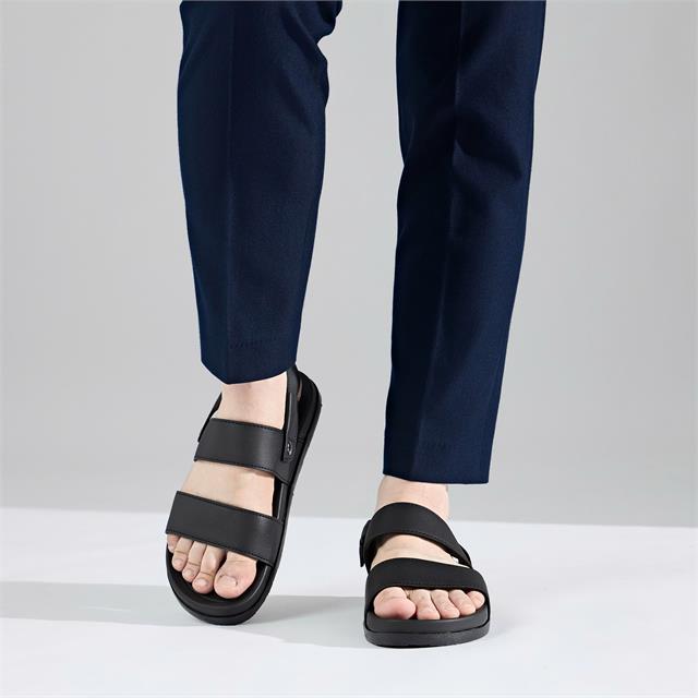 Giày Sandal Nam MWC 7089 - Sandal Nam Quai Ngang Thanh Lịch, Sandal Da Nam Siêu Bền Đẹp Năng Động, Trẻ Trung.