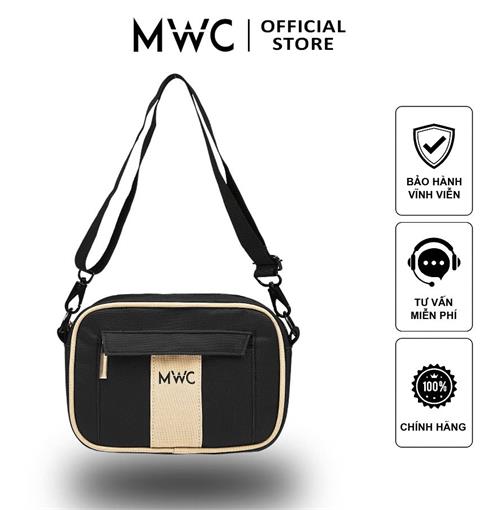  Balô Túi Đeo Chéo MWC 0865 - Túi Đeo Chéo Thời Trang Nam Nữ Có Logo MWC Tinh Tế, Tinh Gọn, Sang Trọng.