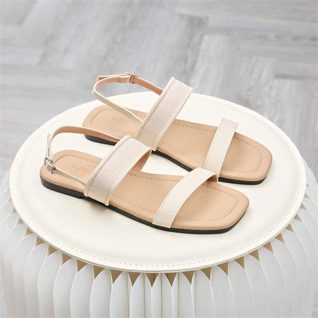 Giày Sandal Nữ MWC E194 - Sandal Nữ Đế Bệt Hai Quai Ngang Thanh Lịch Đi Học, Đi Chơi, Dạo Phố Bền Đẹp, Thời Trang.
