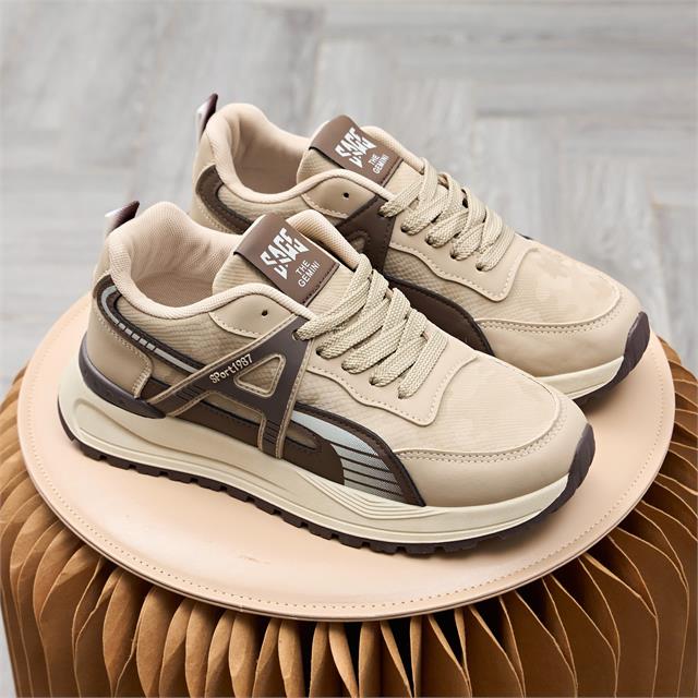 Giày Thể Thao Nam MWC 5814 - Giày Sneaker Nam Da Vân Cao Cấp, Leo Núi, Chạy Bộ, Đi Học Đi Chơi Cool Ngầu.