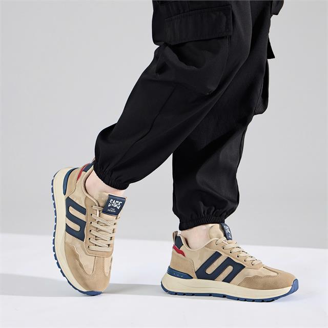 Giày Thể Thao Nam MWC 5812 - Giày Sneaker Nam Da Cao Cấp, Leo Núi, Chạy Bộ, Đi Học Đi Chơi Cool Ngầu.