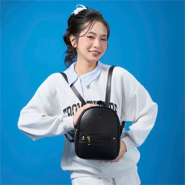 BALO MWC 1319 - Balo Mini Da PU Bền Đẹp, Phong Cách Hàn Quốc Cho Nam Nữ Đi Học, Đi Chơi, Đi Làm Cực Chất.