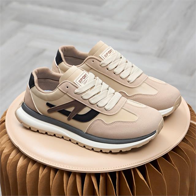 Giày Thể Thao Nam MWC 5878 - Giày Chunky Sneaker Nam Da PU Phối Da Lộn Cao Cấp, Bền Đẹp, Thời Trang, Chuẩn Men Hiện Đại.