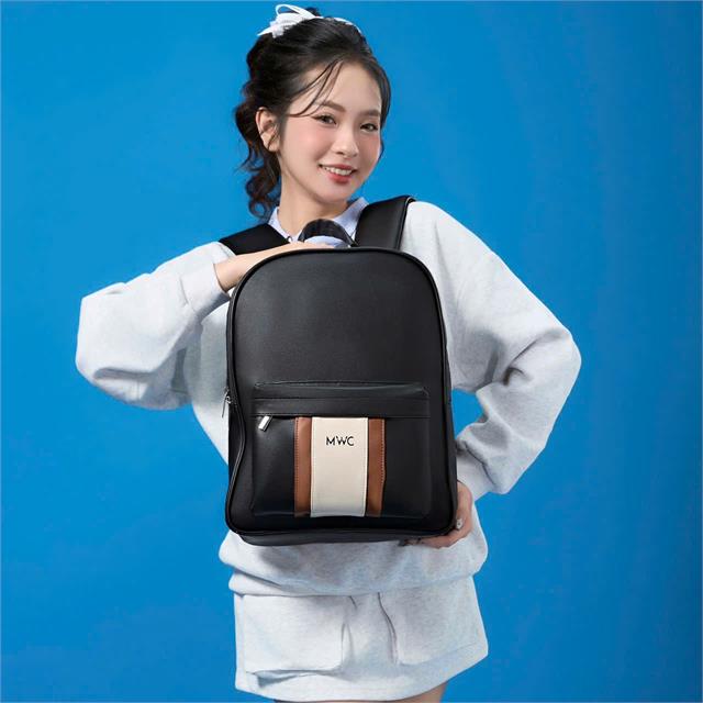  BALO MWC 1312 - Balo Da PU Cao Cấp Phong Cách Casual Đi Học, Đi làm, Đựng Latop, Du Lịch Cool Ngầu.