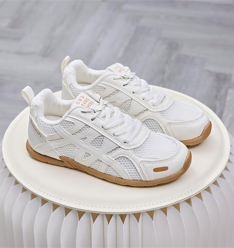 Giày Thể Thao Nữ MWC A344 - Giày Sneaker Nữ Vải Dệt Phối Da PU Êm Nhẹ, Thoáng Khí, Đi Học, Đi Làm, Đi Chơi Năng Động, Trẻ Trung.