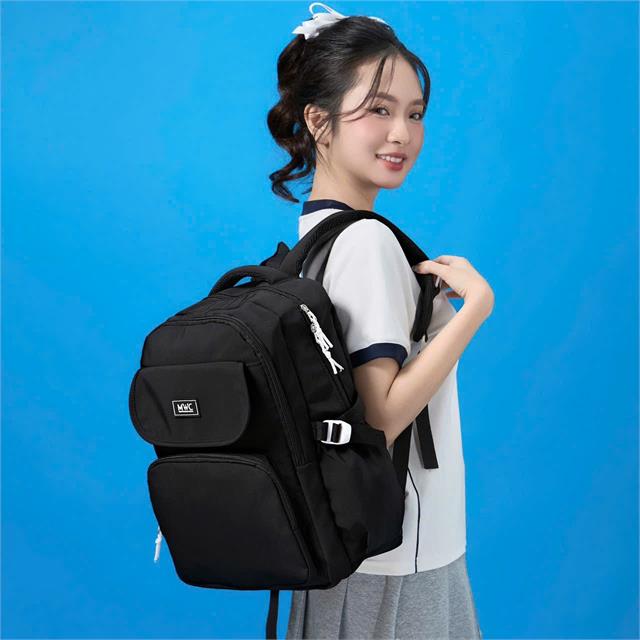 BALO MWC 1308 - Balo Thời Trang Hàn Quốc Siêu Nhẹ Tiện Lợi Đi Học, Đi Làm, Đi Du Lịch Gọn Gàng, Năng Động.