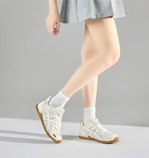 Giày Thể Thao Nữ MWC A344 - Giày Sneaker Nữ Vải Dệt Phối Da PU Êm Nhẹ, Thoáng Khí, Đi Học, Đi Làm, Đi Chơi Năng Động, Trẻ Trung.