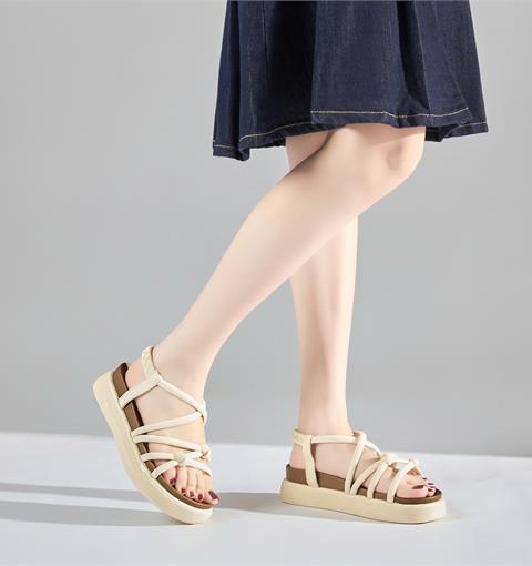 Giày Sandal Nữ MWC E206 - Sandal Nữ Quai Mảnh Đi Học, Đi Chơi, Dạo Phố Thanh Lịch, Năng Động, Thời Trang.