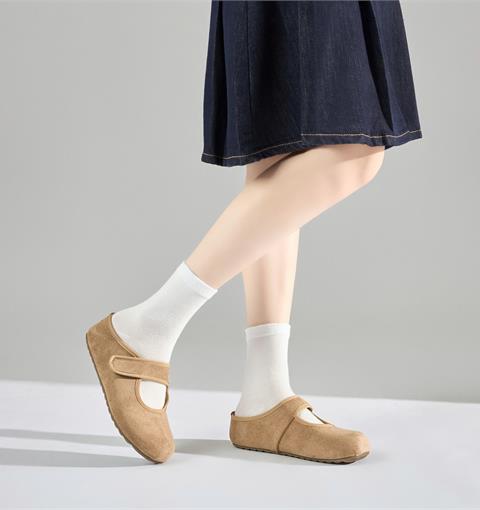 Dép Nữ MWC 8642 - Dép Sục Đế Độn 4P Hở Gót, Mũi Tròn Phối Quai Ngang Có Khoá Dán Cài Chắc Chắn, Trẻ Trung, Năng Động.