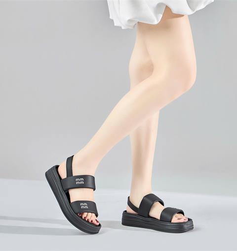 Giày Sandal Nữ MWC E172 - Sandal Thể Thao Nữ Đế Suồng, Hai Quai Ngang Bản To Êm Nhẹ Siêu Tôn Dáng.